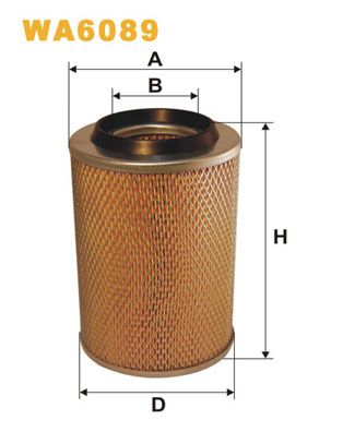 WIX FILTERS oro filtras WA6089